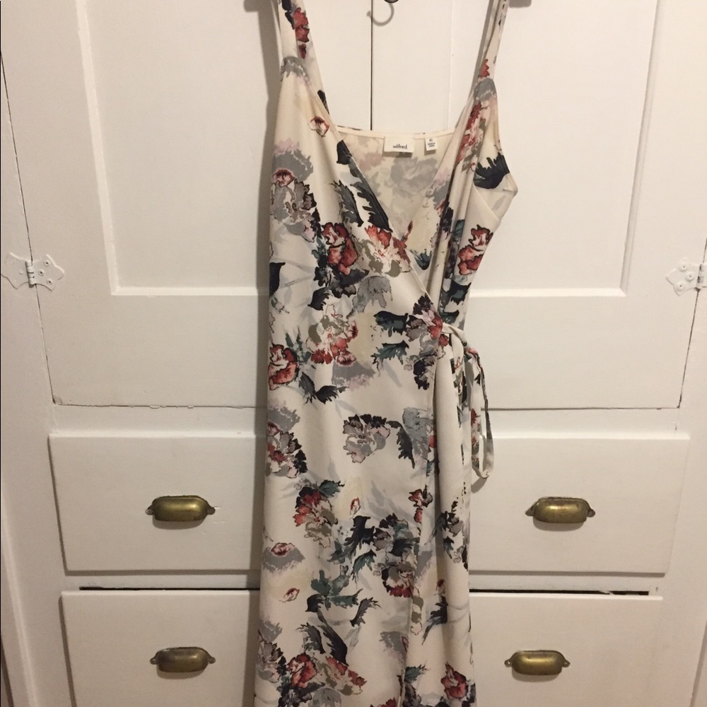 Wilfred Midi Wrap Dress XS